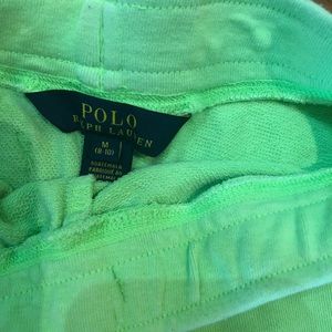 Girls Polo French Terry Short